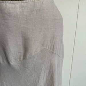 Eddie Bauer Light Gray Maxi Skirt